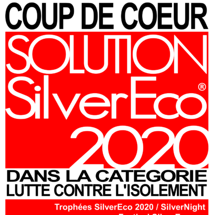 Coup de cœur des Trophées SilverEco 2020, catégorie lutte contre l'isolement