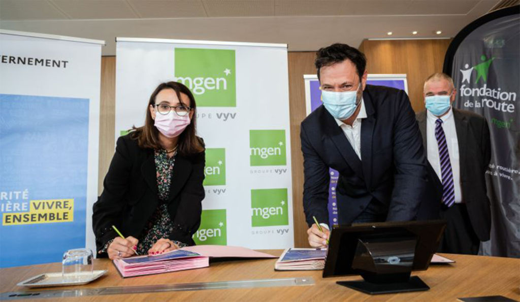 Signature charte des 7 engagements par le groupe MGEN